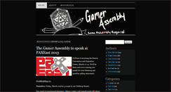 Desktop Screenshot of blogs.gamerassembly.net